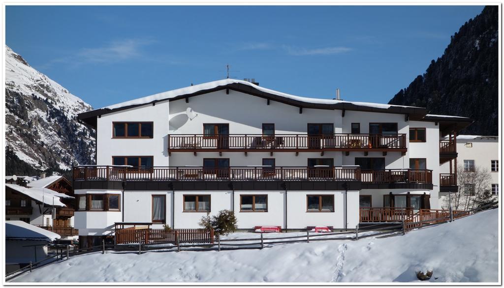 Ferienwohnung Haus Soldanella Vent Exterior foto