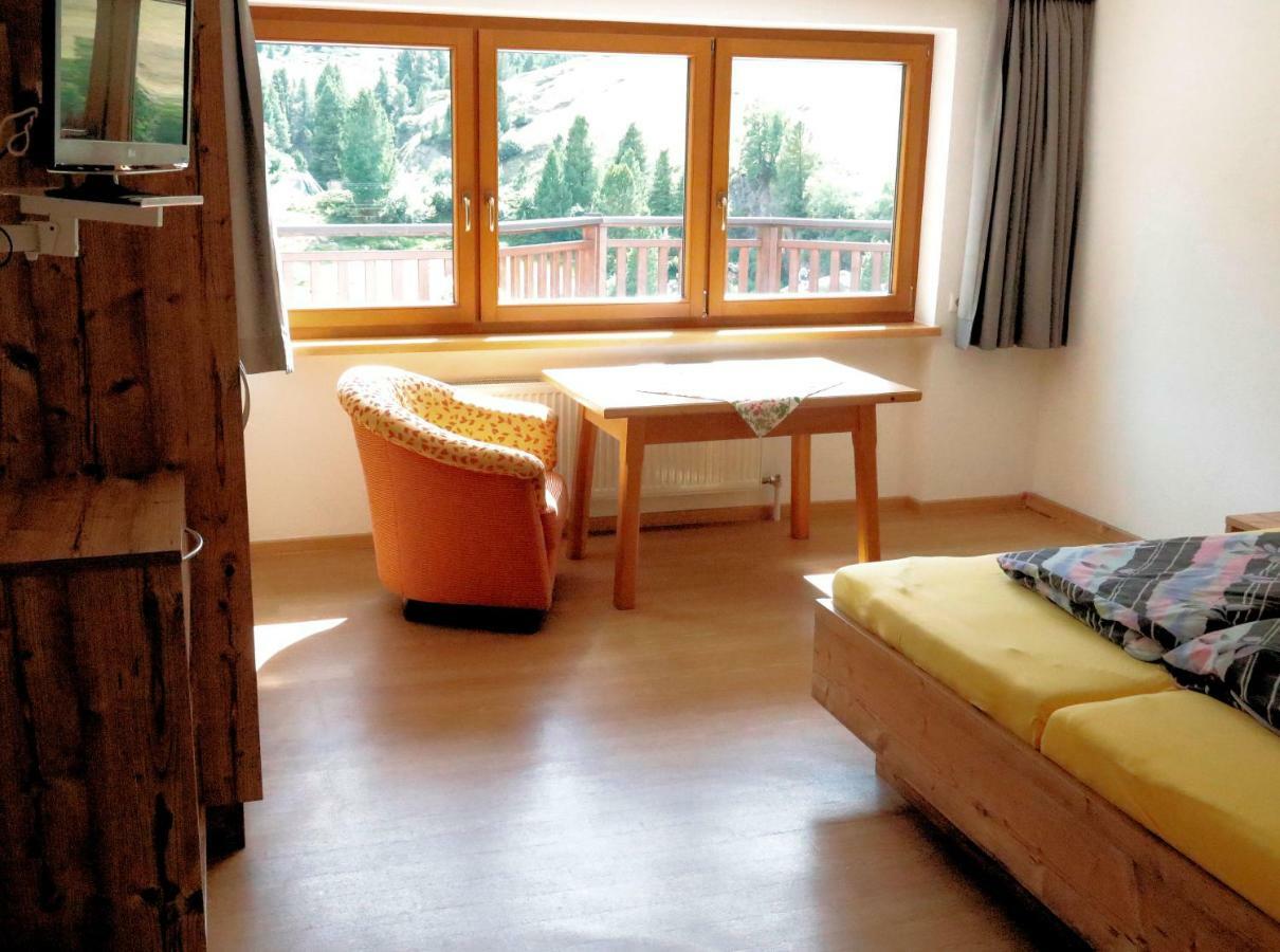 Ferienwohnung Haus Soldanella Vent Exterior foto